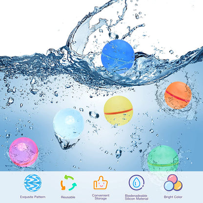 {Brand Name}™ Reusable Water Balloons (12 pcs)